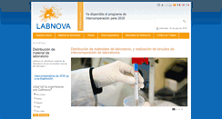 Desktop Screenshot of labnovasl.com